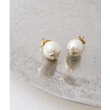 スター×コットンパールピアス イヤリング 10mm | VINGTAINE | 詳細画像3 
