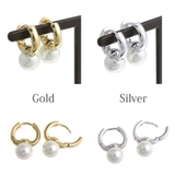 シンプルパールピアス / P2-27 | VINGTAINE | 詳細画像2