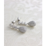 ティアドロップパヴェピアス イヤリング キュービックジルコニア | VINGTAINE | 詳細画像7 