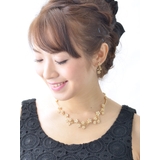 ジルコニアフラワーピアス■ブライダル・パーティーアクセサリー P2-SET2 | VINGTAINE | 詳細画像3 