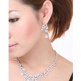 ゴージャスリングピアス■ブライダル・パーティーアクセサリー P2-SET3 | VINGTAINE | 詳細画像3 