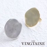 ウェーブプレートリング シンプル ゴールド | VINGTAINE | 詳細画像1