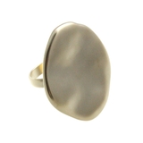 ゴールド | ウェーブプレートリング シンプル ゴールド | VINGTAINE