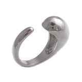 シルバー | ドルフィンモチーフリング シンプル メタル | VINGTAINE