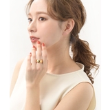 ゴールド | ボリュームメタルリング 幅広 ゴールド | VINGTAINE