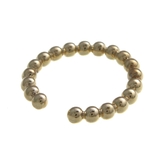 メタルボールラインリング オープンリング フリーサイズ | VINGTAINE | 詳細画像4 