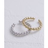 メタルボールラインリング オープンリング フリーサイズ | VINGTAINE | 詳細画像7 