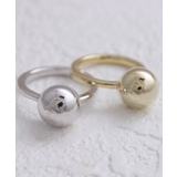 メタルボールリング シンプル ゴールド | VINGTAINE | 詳細画像5 