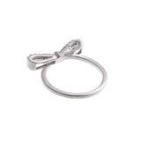 パヴェリボンリング キュービックジルコニア フリーサイズ | VINGTAINE | 詳細画像3