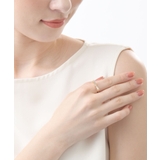 パヴェリボンリング キュービックジルコニア フリーサイズ | VINGTAINE | 詳細画像4