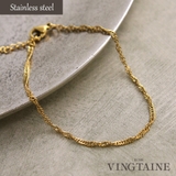 ブレスレット ステンレス チェーン | VINGTAINE | 詳細画像1