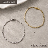 ステンレス チェーンブレスレット 金属アレルギー対応 | VINGTAINE | 詳細画像1