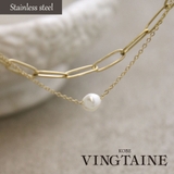 ネックレス 2連 パール | VINGTAINE | 詳細画像1 