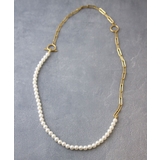 ステンレス パール Y字ネックレス | VINGTAINE | 詳細画像4