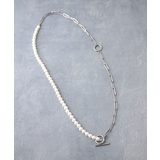 ステンレス パール Y字ネックレス | VINGTAINE | 詳細画像9