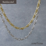ステンレス デザインチェーン ネックレス | VINGTAINE | 詳細画像1