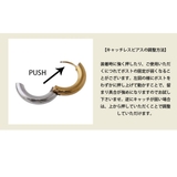 ピアス ステンレス バイカラー | VINGTAINE | 詳細画像11