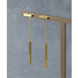 ゴールド | バーピアス ステンレスアクセ 2WAY | VINGTAINE