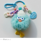 ブルー | ファーモンスターバッグチャーム | Vita Felice