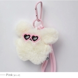 ピンク | サングラスベアーぬいぐるみバッグチャーム | Vita Felice