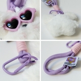 サングラスベアーぬいぐるみバッグチャーム | Vita Felice | 詳細画像7 