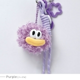 パープル | ファニーフェイスモンスターバッグチャーム | Vita Felice