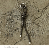 メタリック | ラインストーンバッグチャーム | Vita Felice