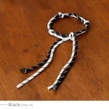 ブラック | パラコードブレスレット | Vita Felice