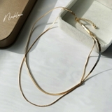 二重チェーンネックレス | Vita Felice | 詳細画像1 