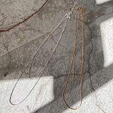 二連スネークチェーンネックレス | Vita Felice | 詳細画像9 