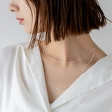 二連スネークチェーンネックレス | Vita Felice | 詳細画像3 