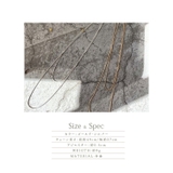 二連スネークチェーンネックレス | Vita Felice | 詳細画像10 