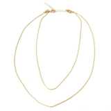 二連スネークチェーンネックレス | Vita Felice | 詳細画像12 