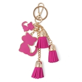 ピンク | ネコモチーフバッグチャーム | Vita Felice