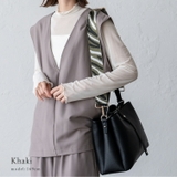 カーキ | ショルダーベルト（カモフラージュ柄デザイン） | Vita Felice