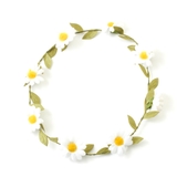 ホワイト | フラワークラウン LSG15SM-7087 | WEGO【WOMEN】