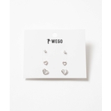 ハート(柄1) | 【6点セット】モチーフチビピアス 韓国 韓国ファッション | WEGO【WOMEN】