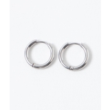 シルバー | ステンレスフープピアス2 MT20AU09 MG5013 | WEGO【MEN】