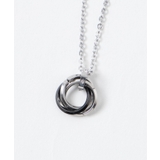 ミニトリプルリングチェーンネックレス | WEGO【MEN】 | 詳細画像8