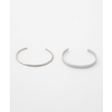 柄1 | 【2点セット】メタルバングル MT20SM04-MG2219 | WEGO【MEN】