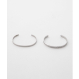 柄2 | 【2点セット】メタルバングル MT20SM04-MG2219 | WEGO【MEN】