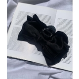 ブラック | Lリボンバンスクリップ | WEGO【WOMEN】