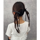 ブラックその他 | L2Pロングリボンヘアクリップ | WEGO【WOMEN】