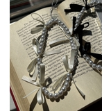 リボンパールストラップキーホルダー | WEGO【WOMEN】 | 詳細画像2 