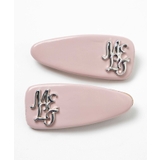 Lメタルロゴパテッドバレッタ | WEGO【WOMEN】 | 詳細画像5