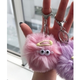 ピンク | フワフワモンスターぬいキーホルダー | WEGO【WOMEN】