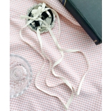 ホワイト | L2Pカラーロングリボンクリップ | WEGO【WOMEN】