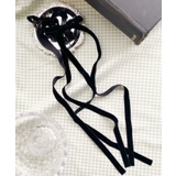ブラックその他 | L2Pカラーロングリボンクリップ | WEGO【WOMEN】