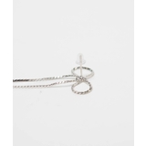 Lチェーンリボンピアス | WEGO【WOMEN】 | 詳細画像4