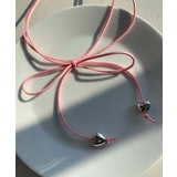 Lハートリボンチョーカー | WEGO【WOMEN】 | 詳細画像1